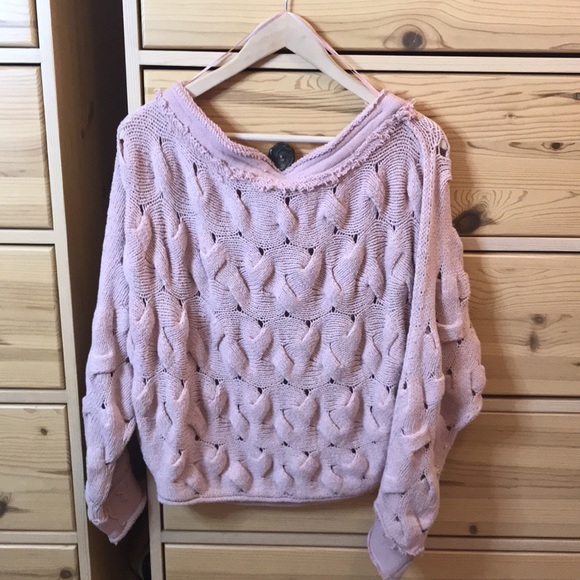 Free People Desert Sands Sweater in Rose Size Extra Small - Picture 9 of 9